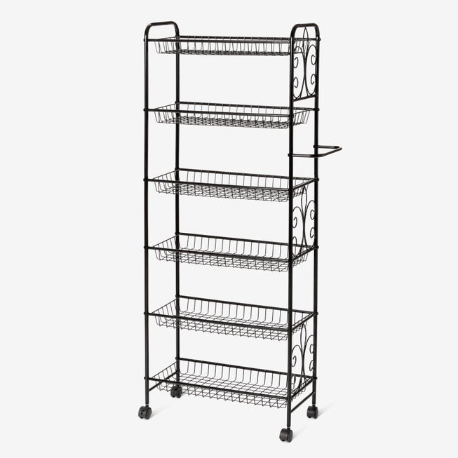 Scroll 6-Tier Kitchen Cart image number 1