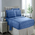 Printed Damask 6-PC. Sheet Set image number null