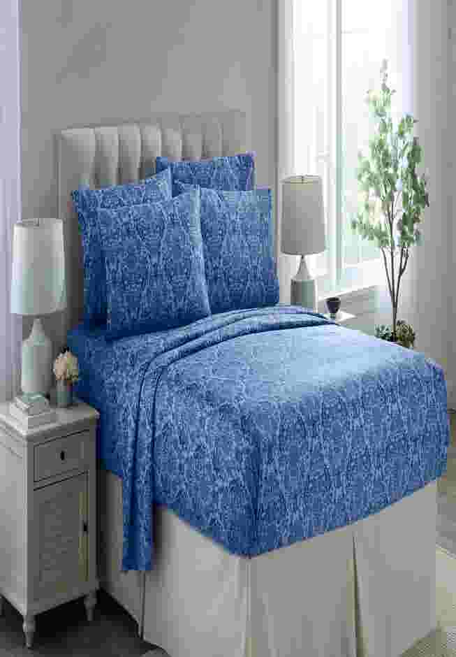 Printed Damask 6-PC. Sheet Set image number 3