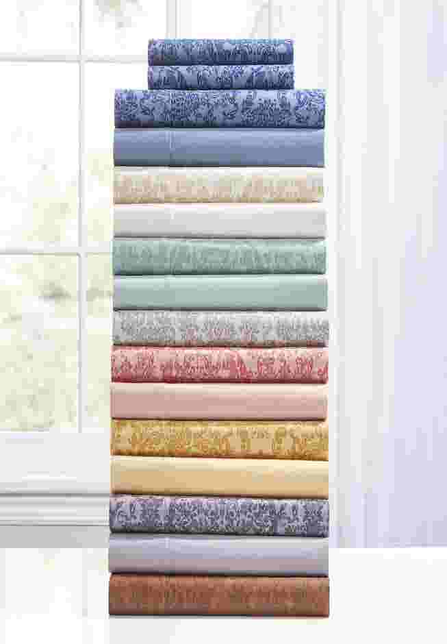 Printed Damask 6-PC. Sheet Set image number 2