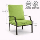 BH Outdoor Performance 2-Section Deep Seating Cushion image number null