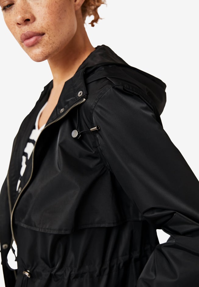 Hooded Anorak Jacket image number null