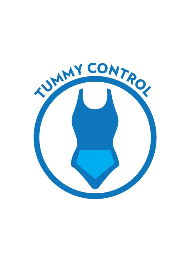 Boxer Swim Short with Built-In Tummy Control Brief image number null