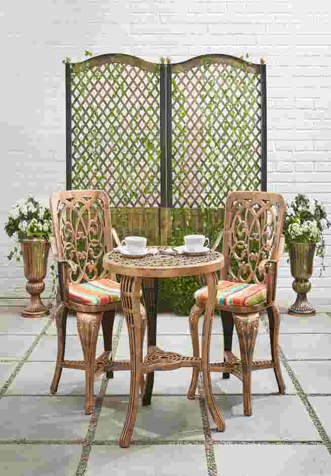 Trellis Fence, Set Of 2 image number 1