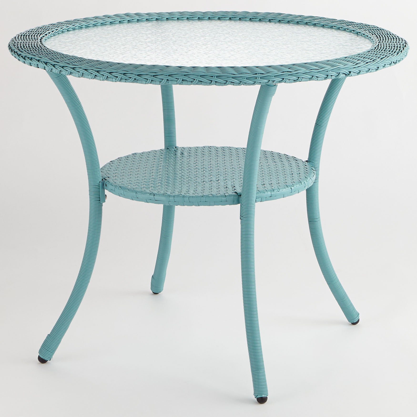 Roma All-Weather Resin Wicker Bistro Table image number 0
