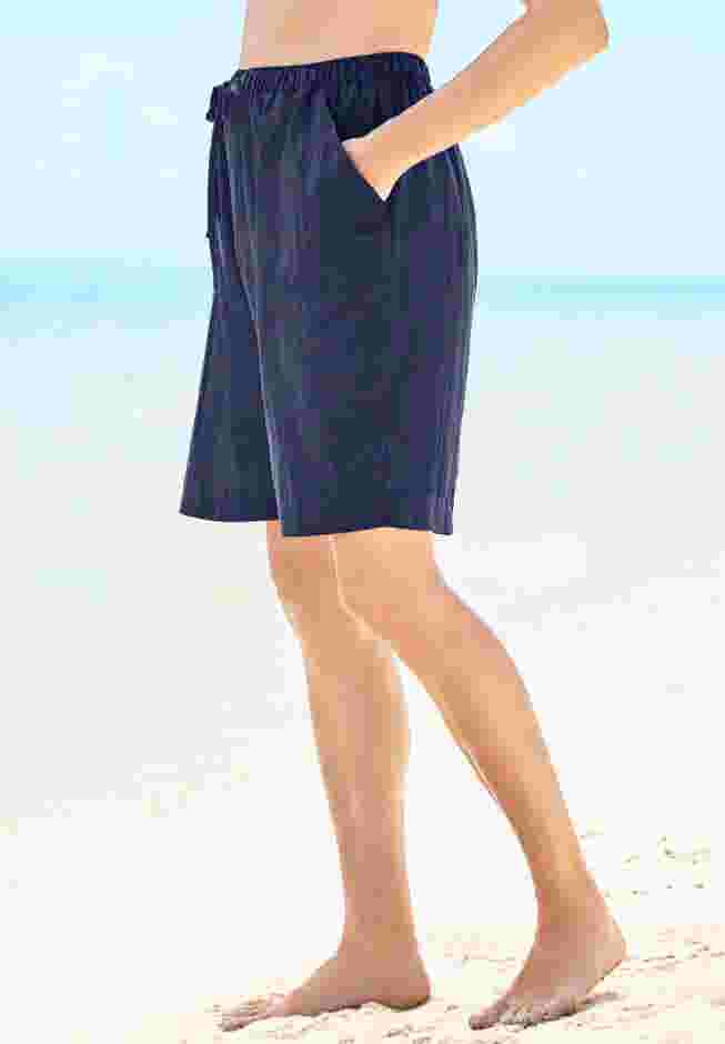 Taslon® Cover Up Board Shorts with Built-In Brief image number 2