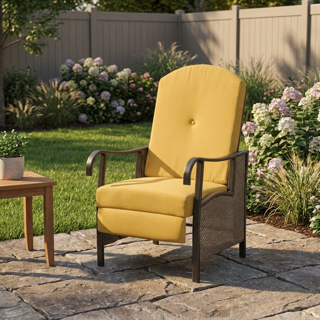 Oversized Outdoor Recliner image number 0