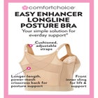 Easy Enhancer&reg; Wireless Longline Posture Bra image number null