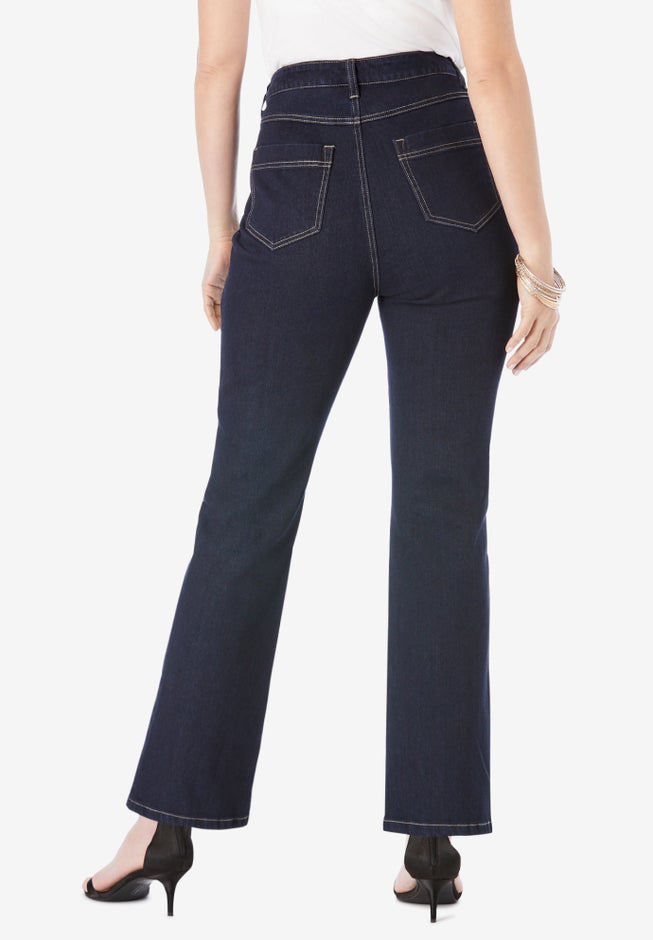 Embroidered Bootcut Jean image number 1