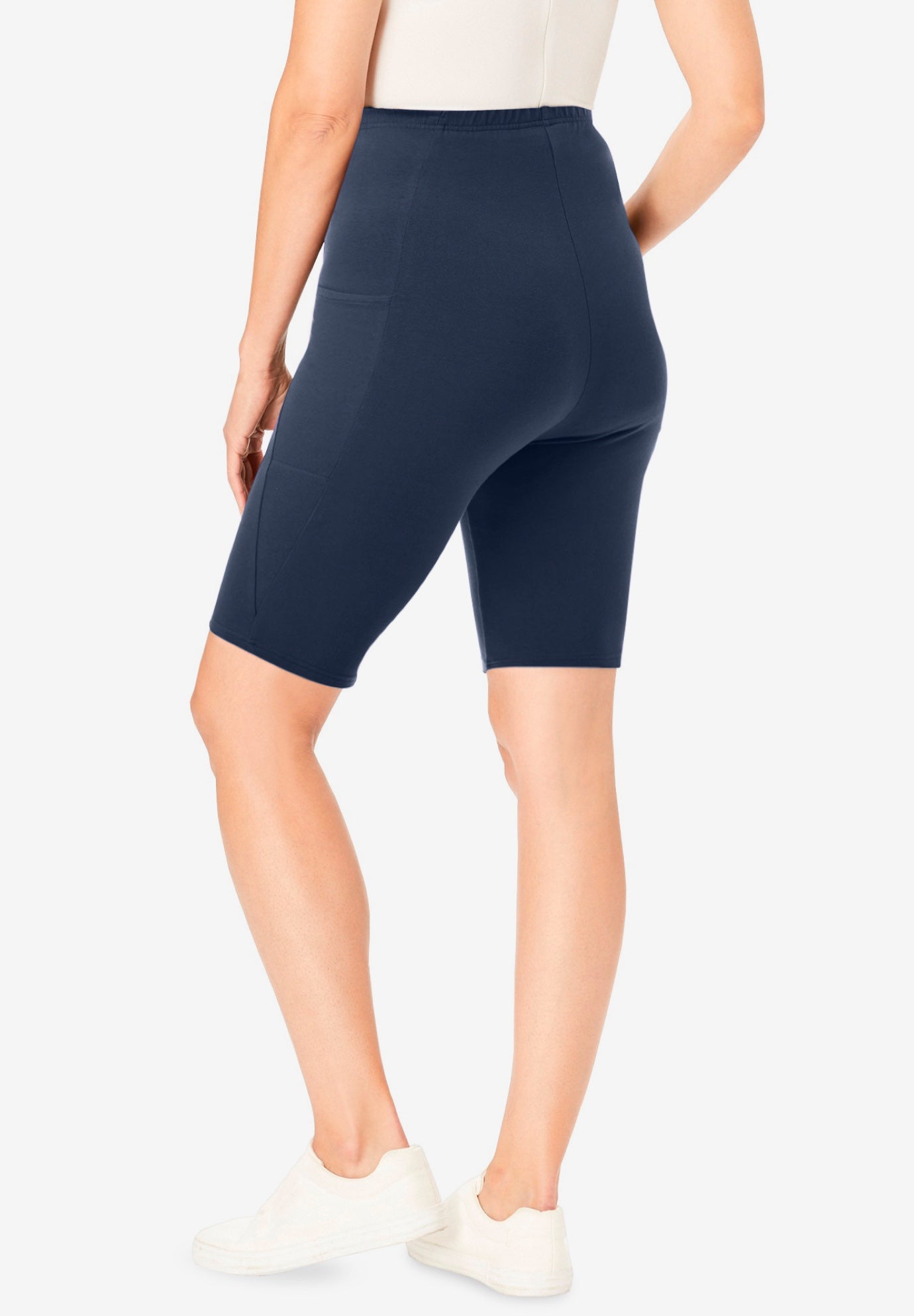 Stretch Cotton Pocket Bike Short image number 1