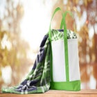 Tote Bag With Free Throw image number null