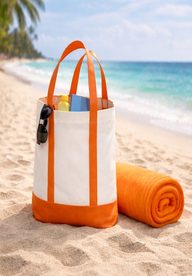 Tote Bag With Free Throw image number 1