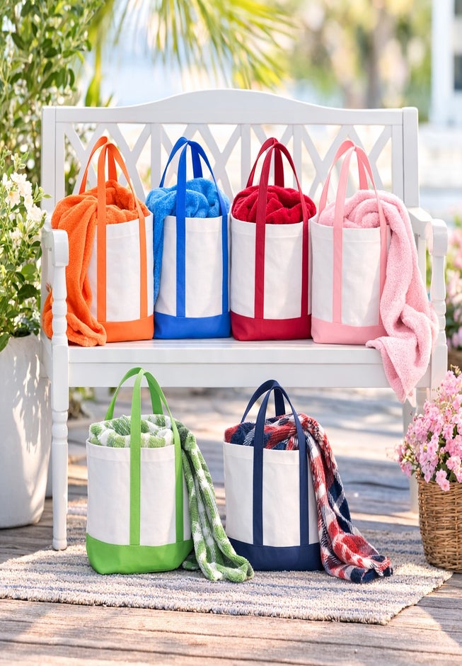 Tote Bag With Free Throw image number 2