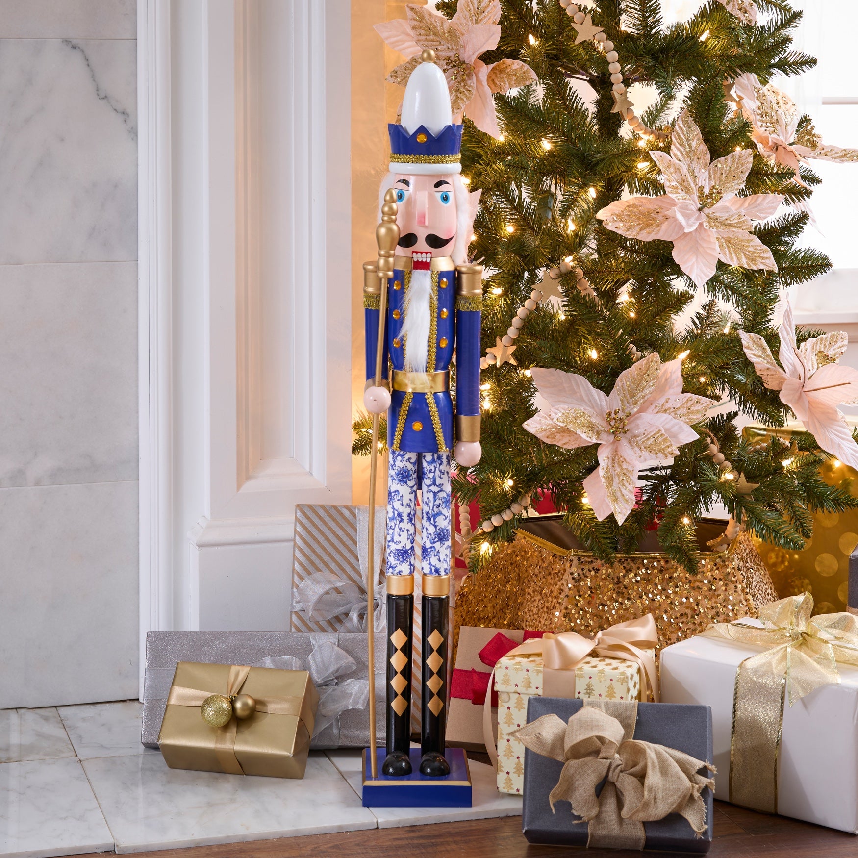 36"H Wooden Nutcracker image number 0