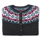 Fair Isle Cardigan Sweater image number null
