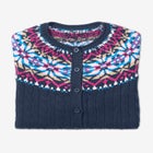 Fair Isle Cardigan Sweater image number null