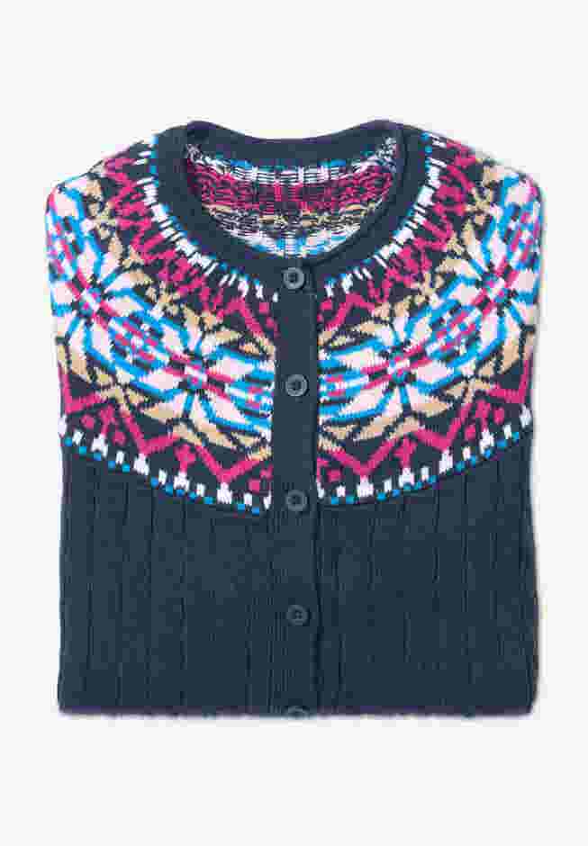 Fair Isle Cardigan image number 1