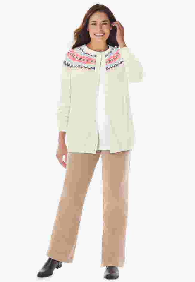 Fair Isle Cardigan image number 2
