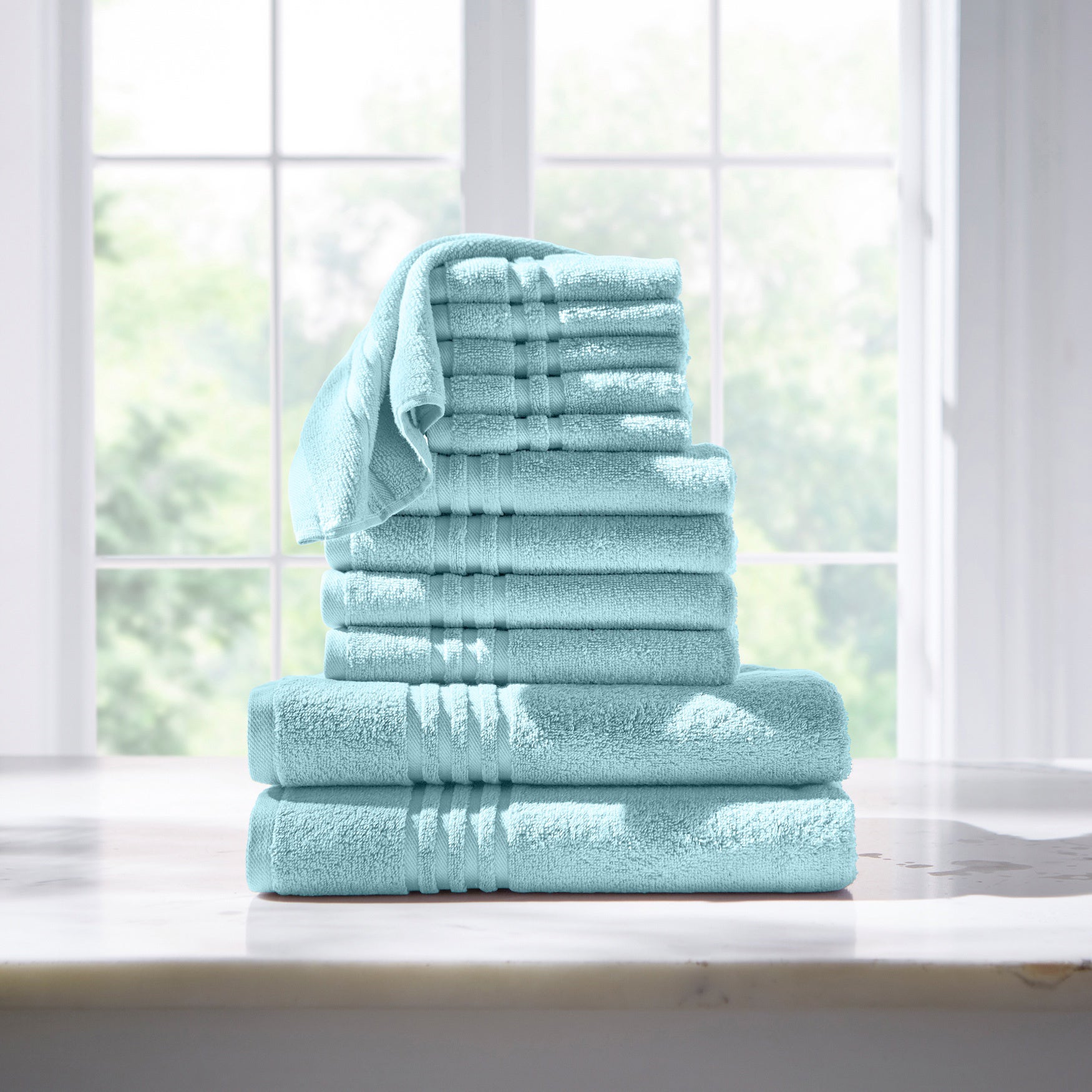 12-Pc. Zero-Twist Bath Towel Set image number 0