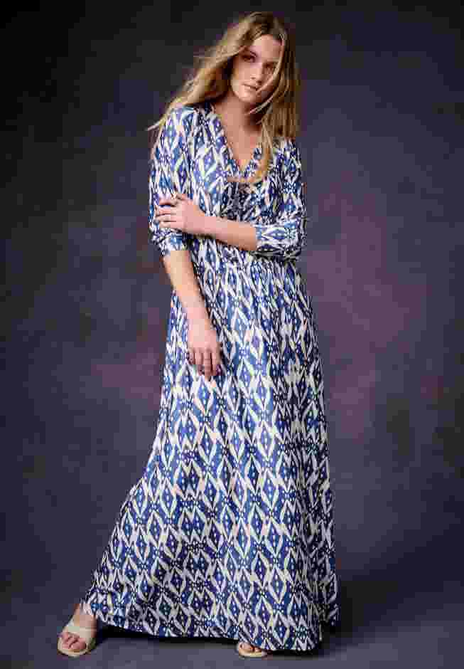 V Neck Maxi Dress image number 0