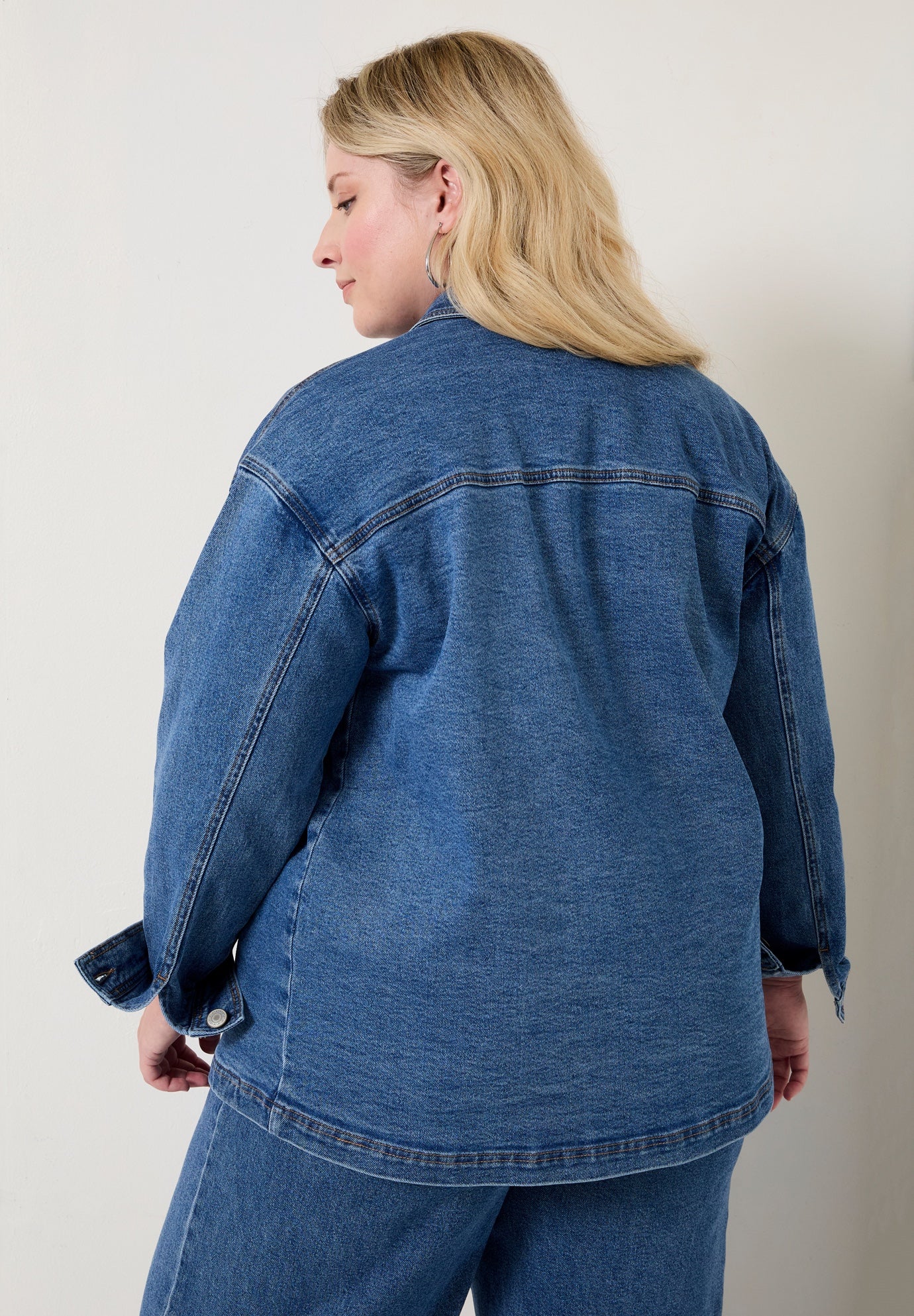 Denim Utility Jacket image number 1