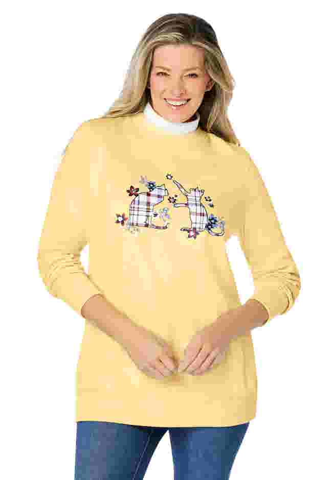 Layered-Look Sweatshirt image number 4