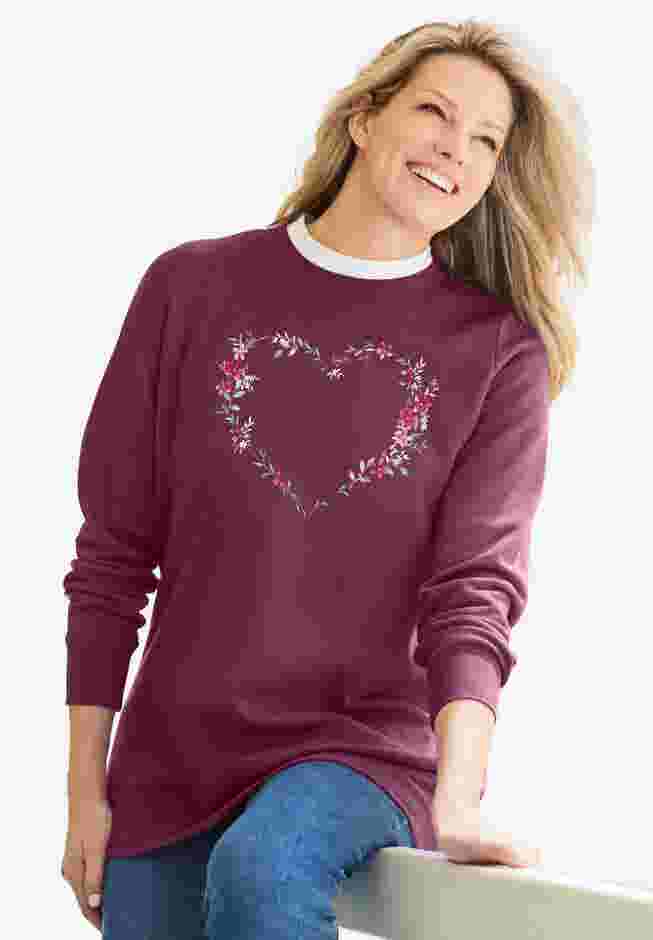 Layered-Look Sweatshirt image number 5