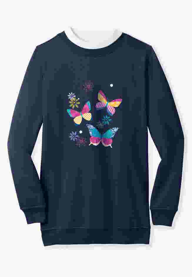 Layered-Look Sweatshirt image number 6