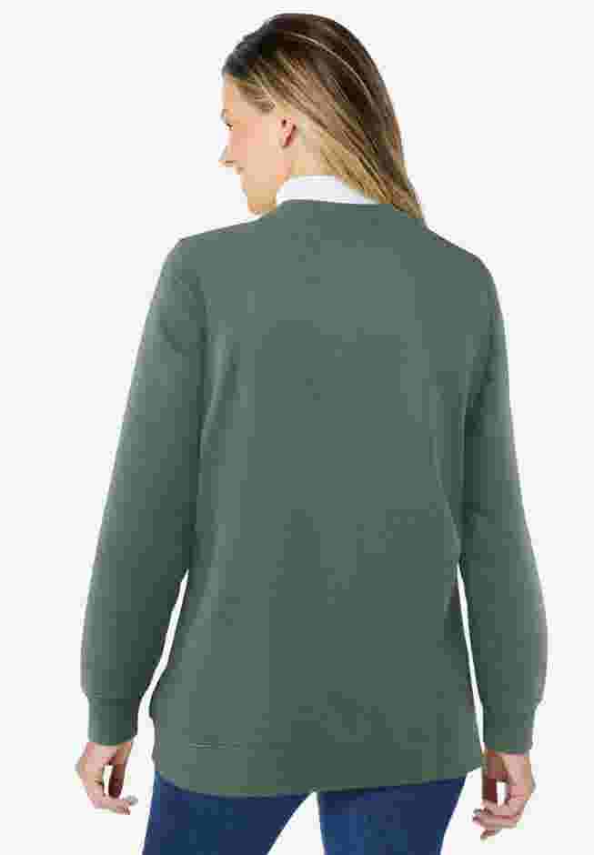 Layered-Look Sweatshirt image number 1