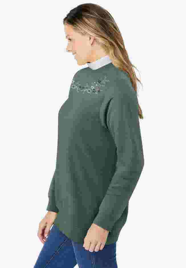 Layered-Look Sweatshirt image number 2