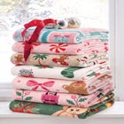 Beary Christmas Plush Throw image number 4
