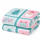 Beary Christmas Plush Throw image number 0