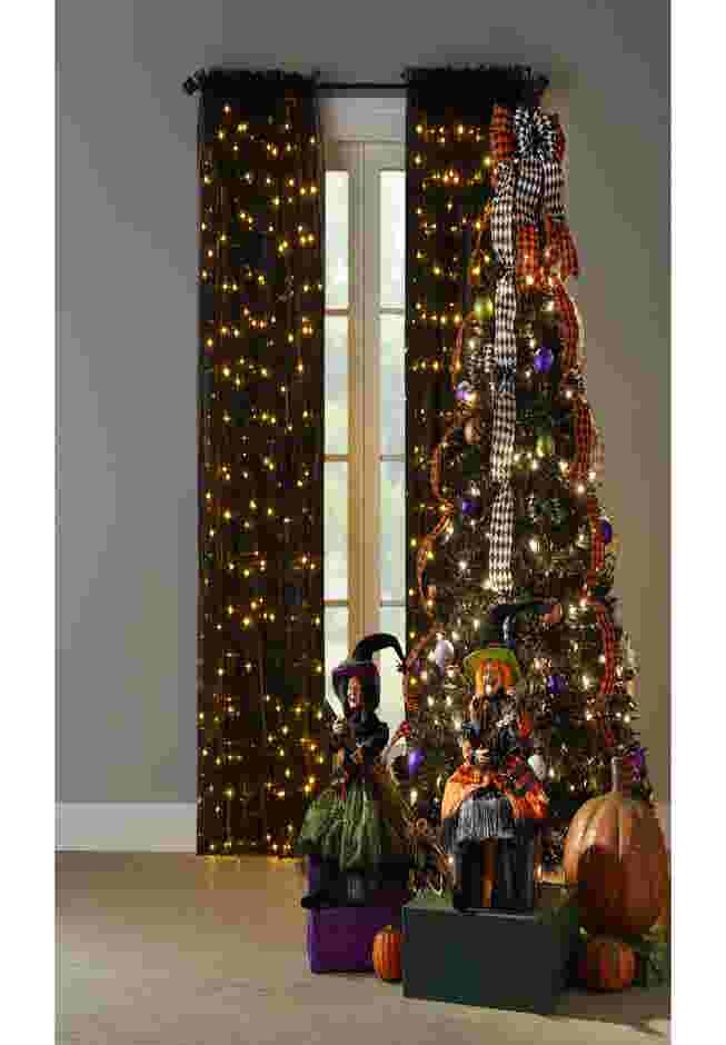  6' Pre-Lit Halloween Pop-Up Tree image number 0