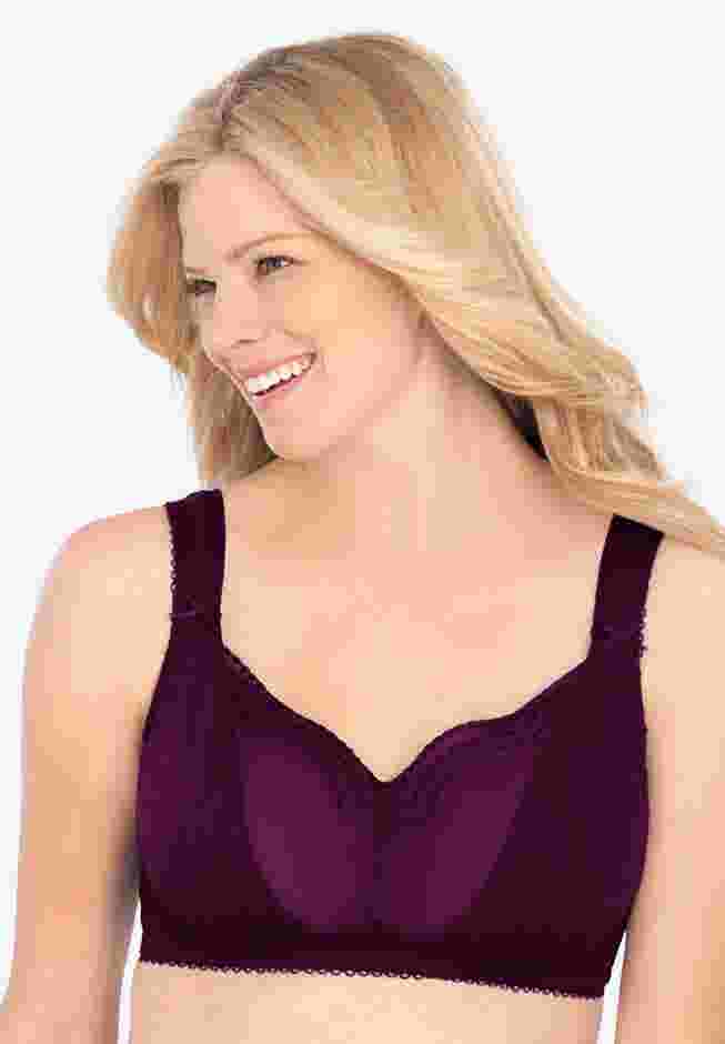 Comfort Choice® Wireless Gel Strap Bra image number 0