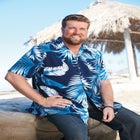 Printed Camp Shirt image number null