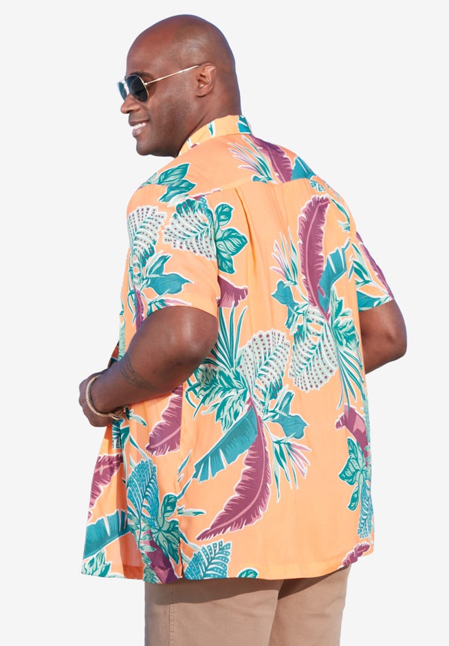 Printed Camp Shirt image number 1