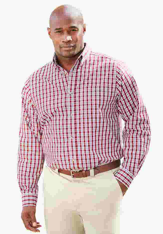 Long Sleeve Wrinkle Free Sport Shirt image number 0