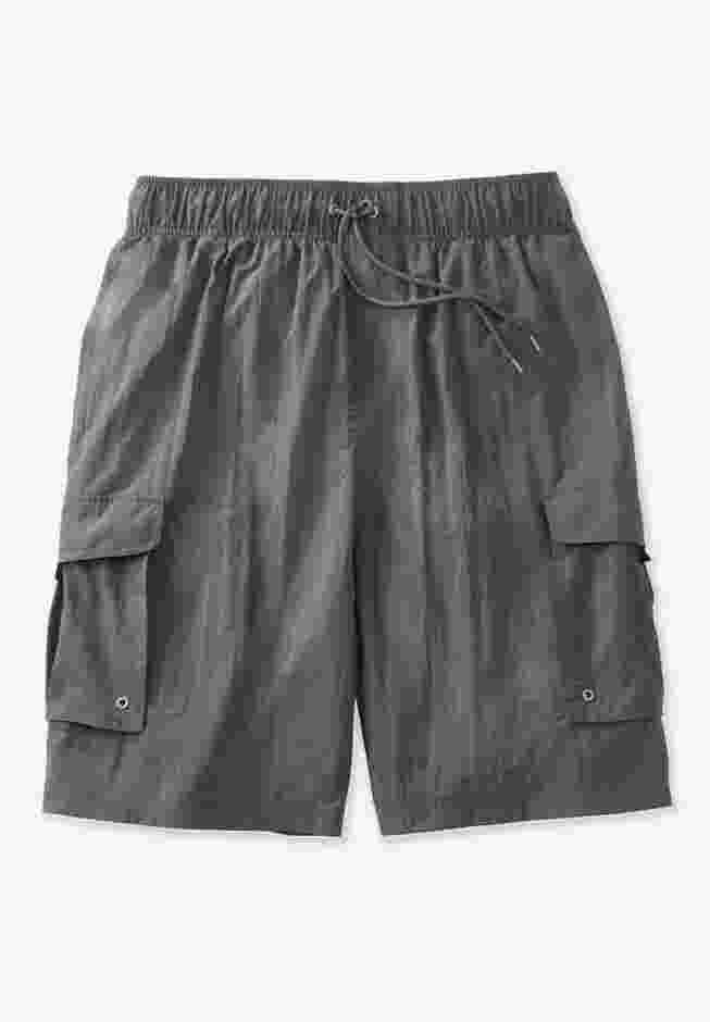 8" Cargo Swim Trunks image number 5