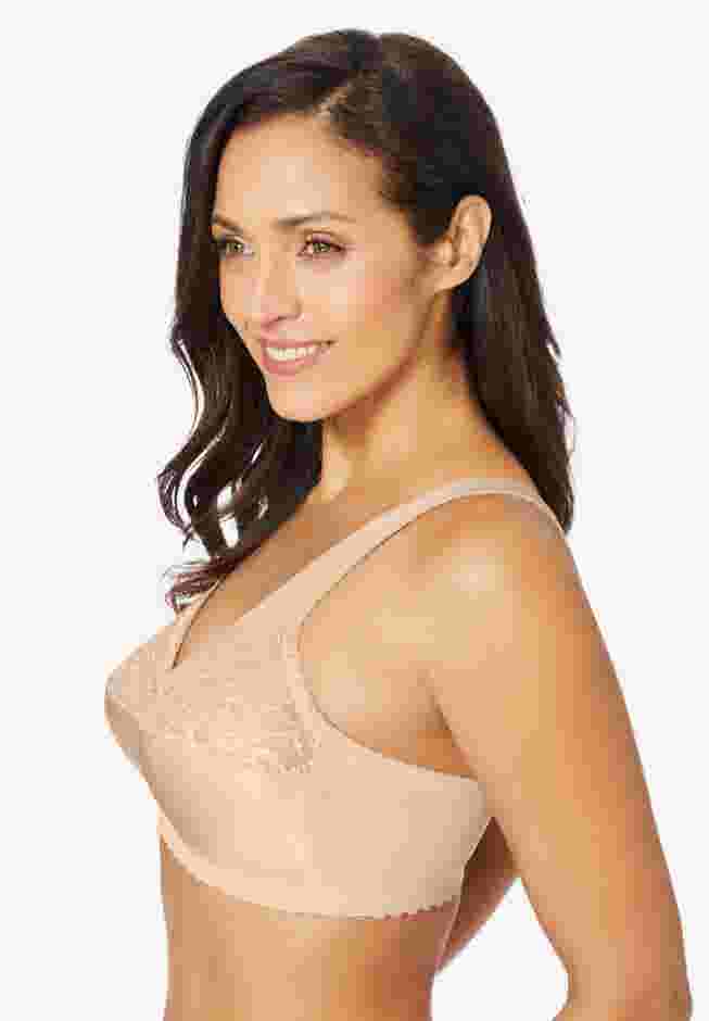 Glamorise® Magic Lift® Support Wireless Bra 1000 image number 3