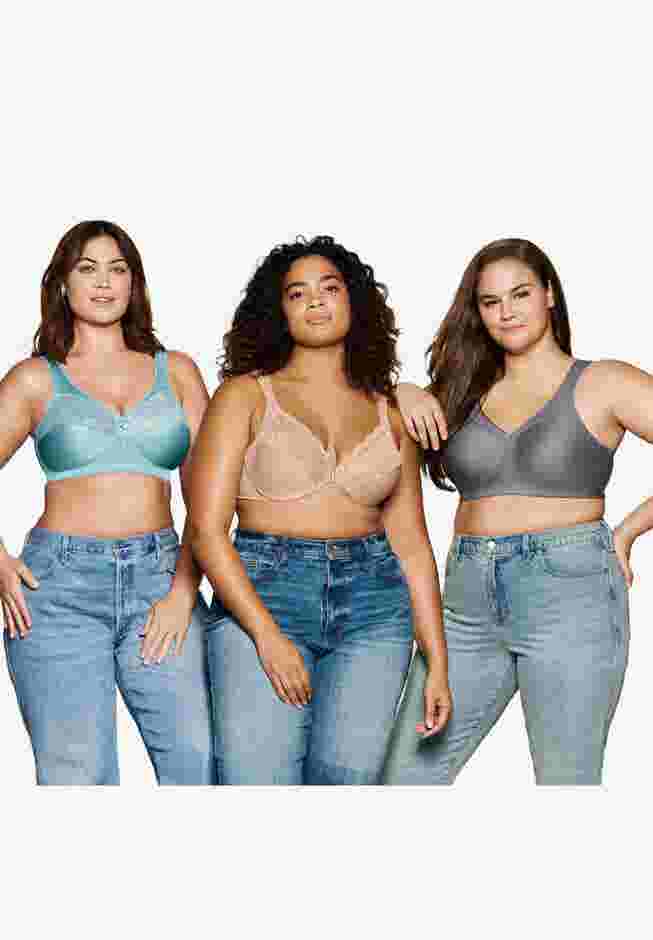 Glamorise® Magic Lift® Support Wireless Bra 1000 image number 7