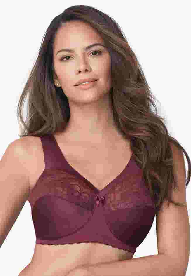 Glamorise® Magic Lift® Support Wireless Bra 1000 image number 8