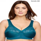 Glamorise&reg; Magic Lift&reg; Support Wireless Lace-Trimmed Bra 1000 image number null