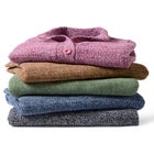 Marled Jacket Duster Sweater image number null