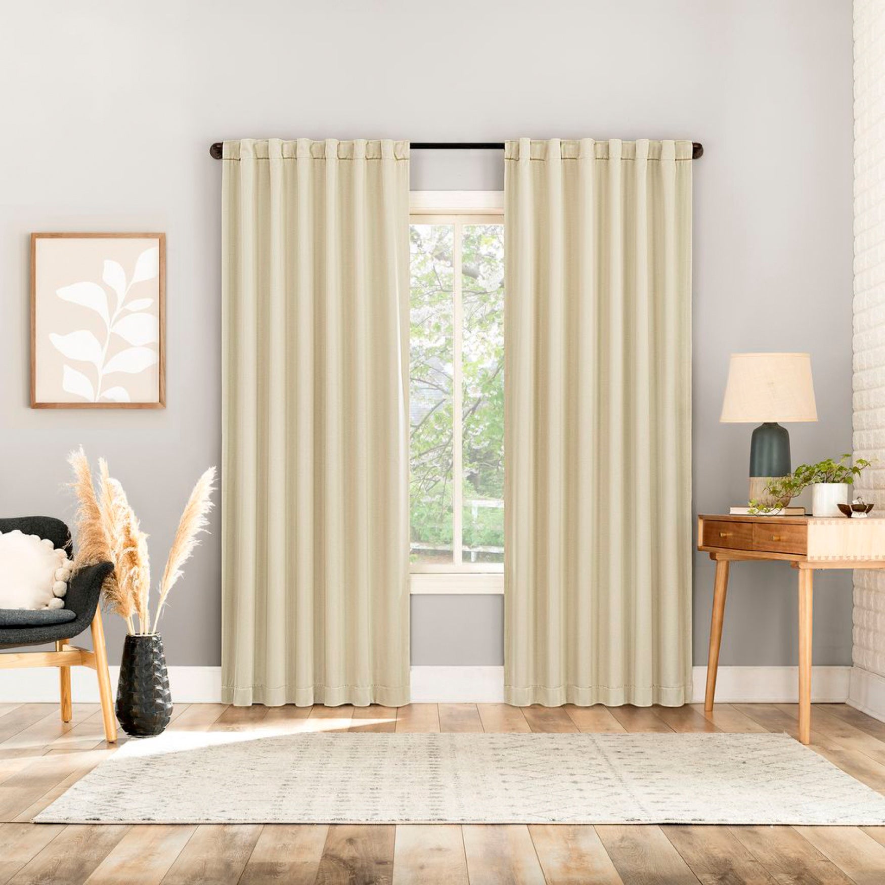 Sun Zero™ Aria 100% Blackout Panels, Set of 2 image number 0