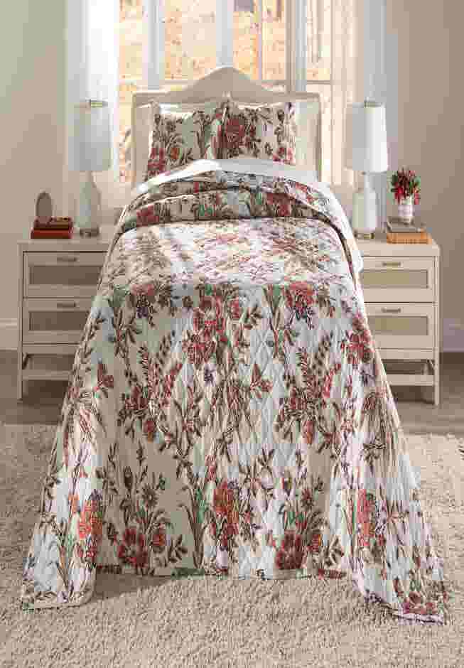Jacobean Bedspread 3-Pc. Set image number 0