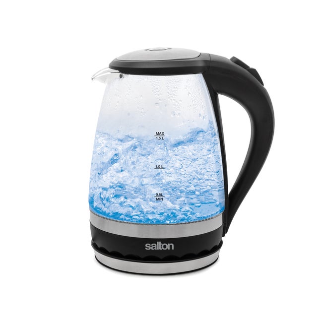 Salton® Compact Cordless Electric Glass Kettle image number null