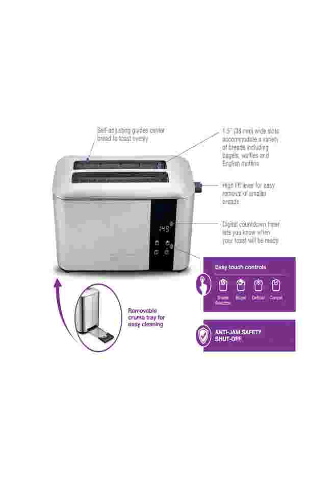 Salton® 4-Slice Digital Toaster image number 5