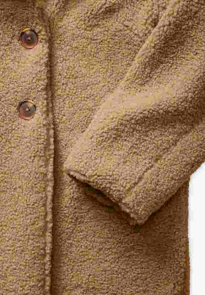 Heavy Weight Double Breasted Teddy Coat image number 5