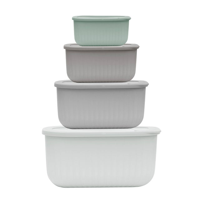 8-Pc. Plastic Food Storage Container Set image number 0