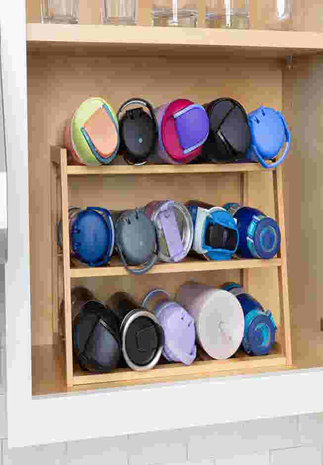 3-Tier Water Bottle Organizer image number 0